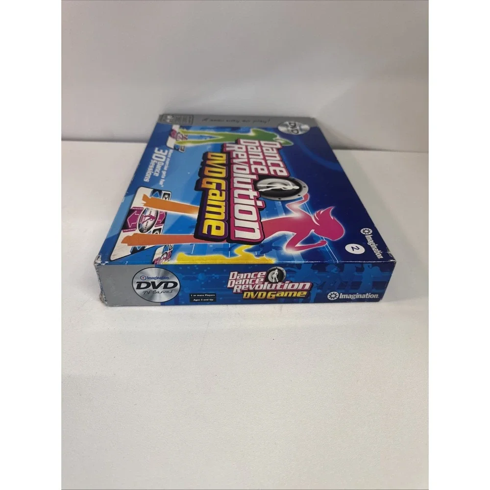 Dance Dance Revolution DVD Game 2006 30 Dance Sessions DDR Complete Ages 5 & Up